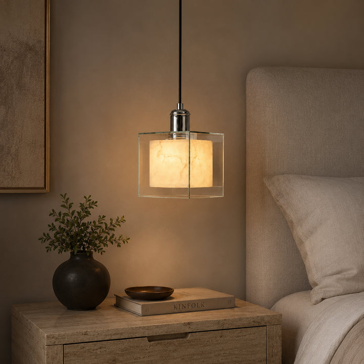 Cevrila Glass Cube Pendant Light 8