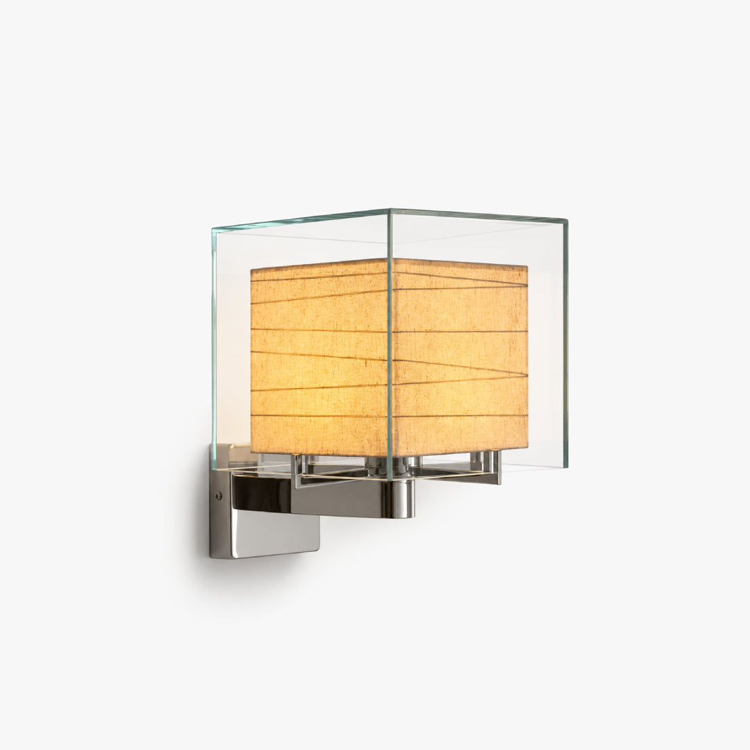 Cevrila Glass Cube Wall Lamp