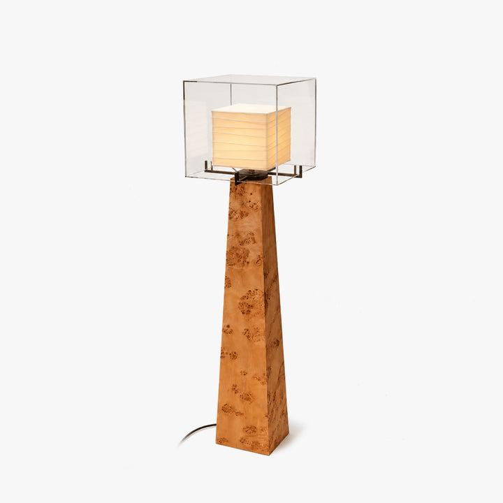 Cevrune Burl Wood Floor Lamp 7