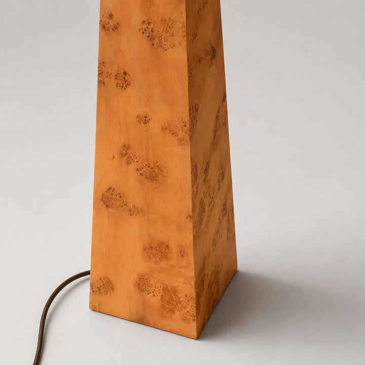 Cevrune Burl Wood Floor Lamp 9