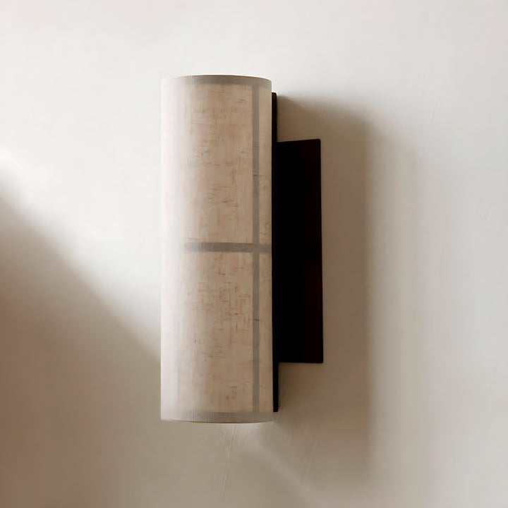 Chinese-Style Cylindrical Wall Lamp