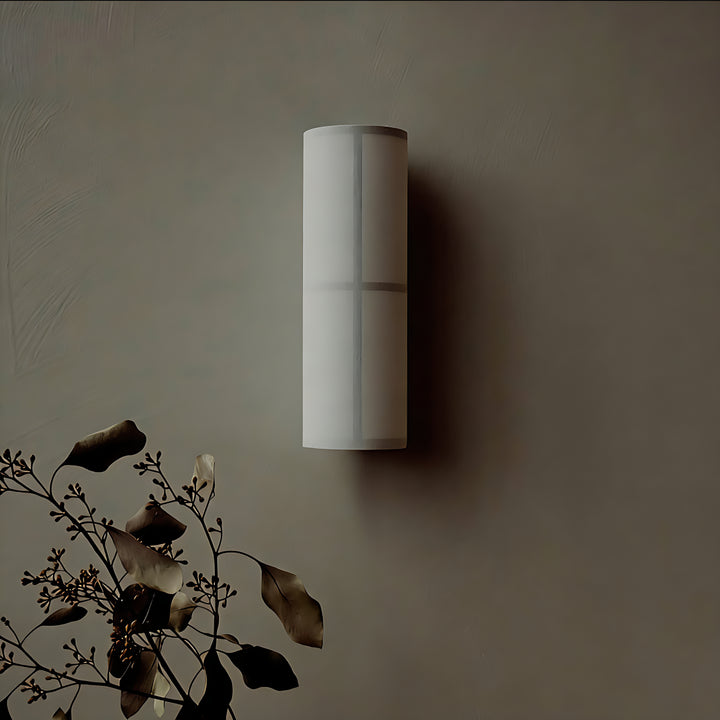 Chinese-Style Cylindrical Wall Lamp