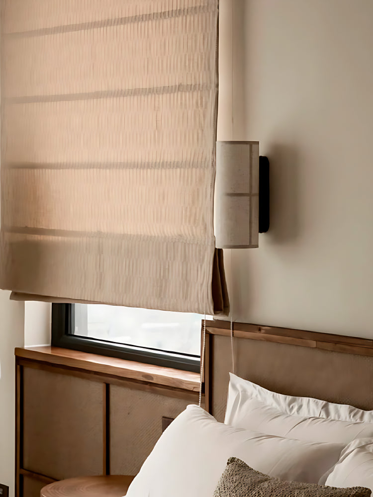 Chinese-Style Cylindrical Wall Lamp