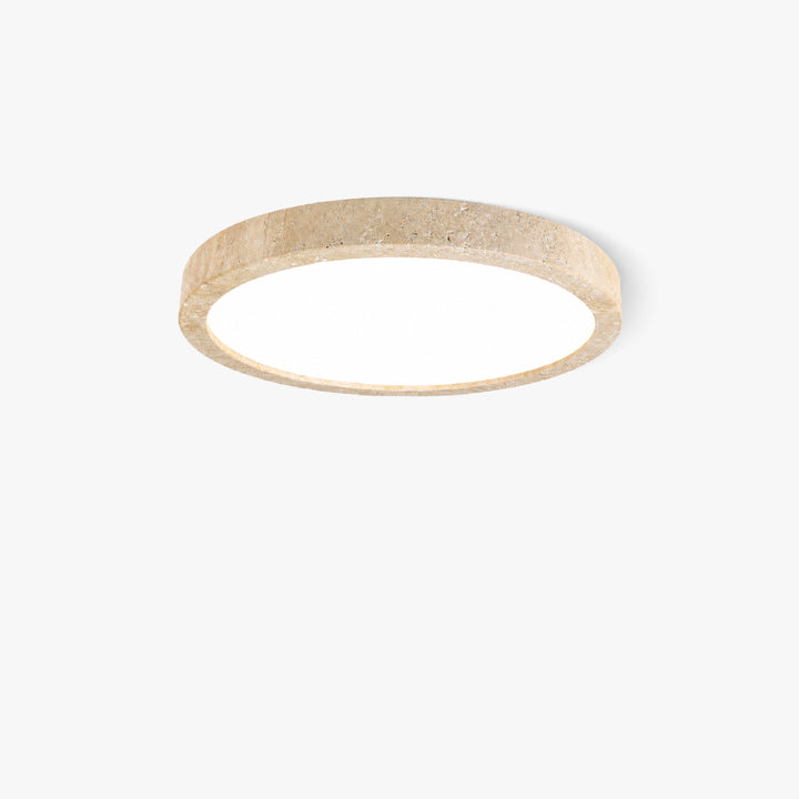 Cirvan Travertine Ring Ceiling Lamp 11