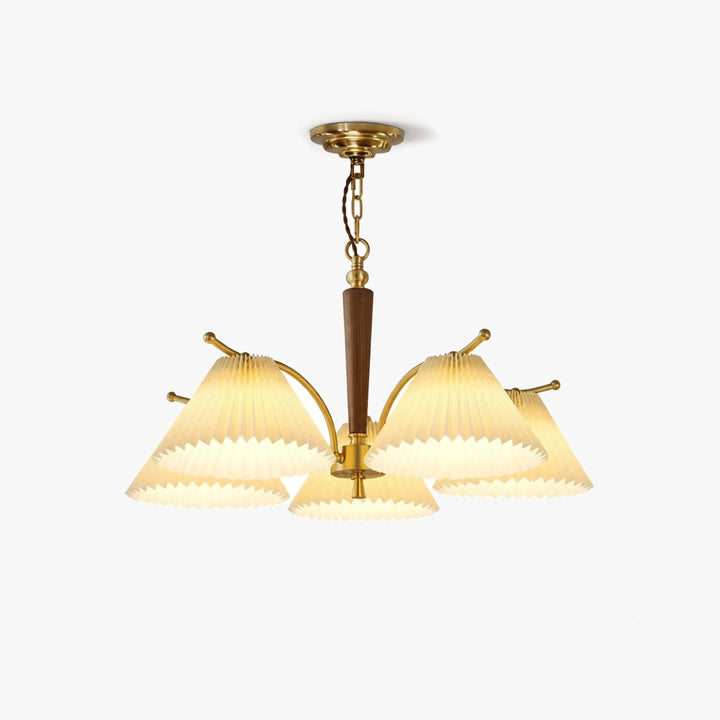 Classic Pleated Chandelier 1