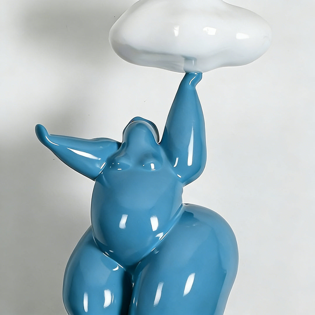  Cloud-Shaped Sculpture Floor Lamp 14