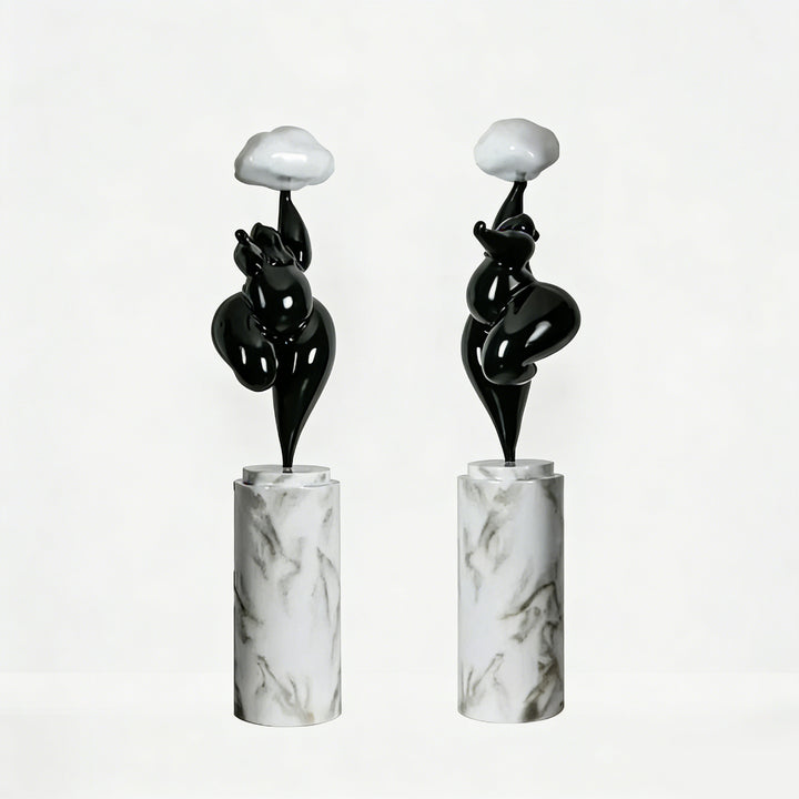  Cloud-Shaped Sculpture Floor Lamp 3