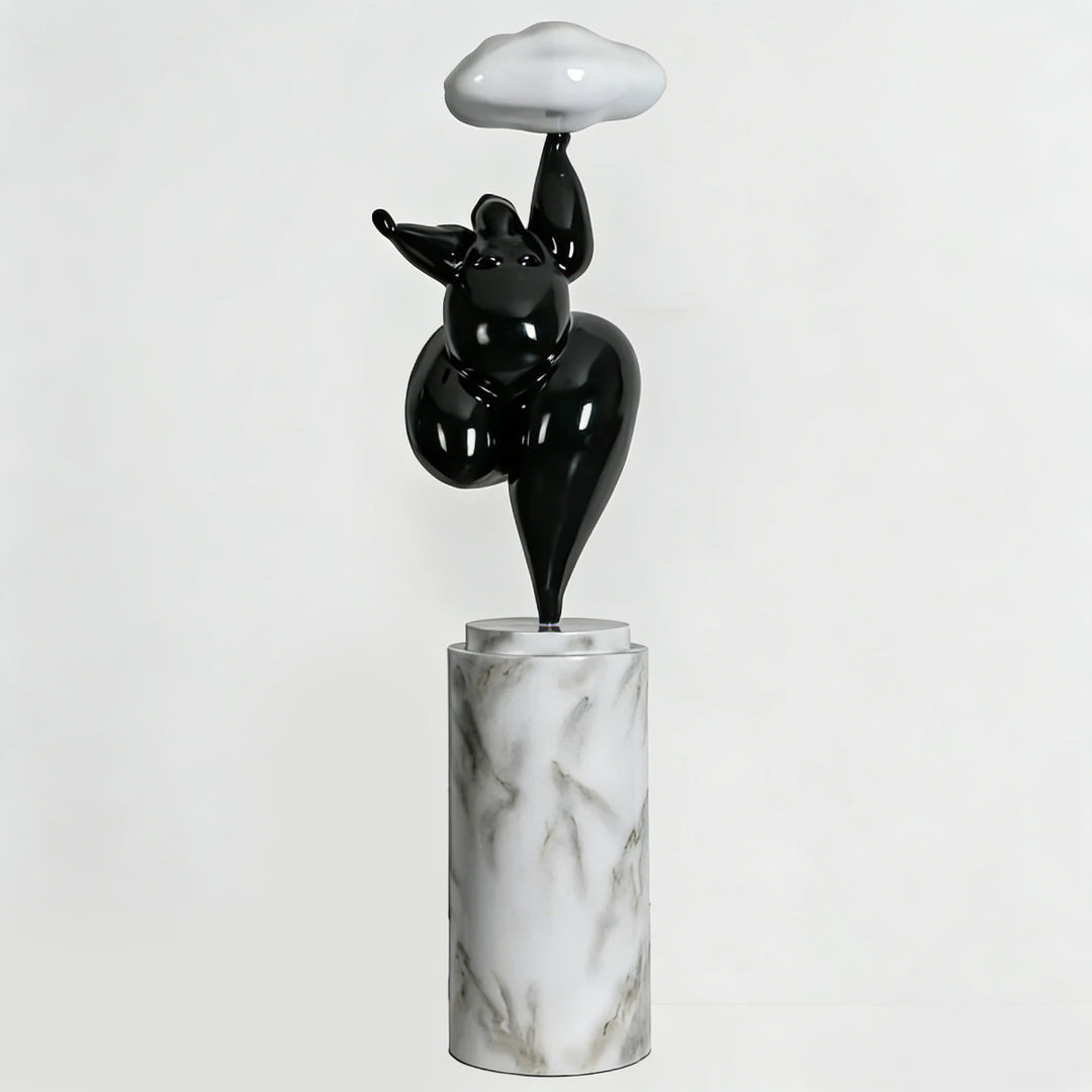  Cloud-Shaped Sculpture Floor Lamp 6