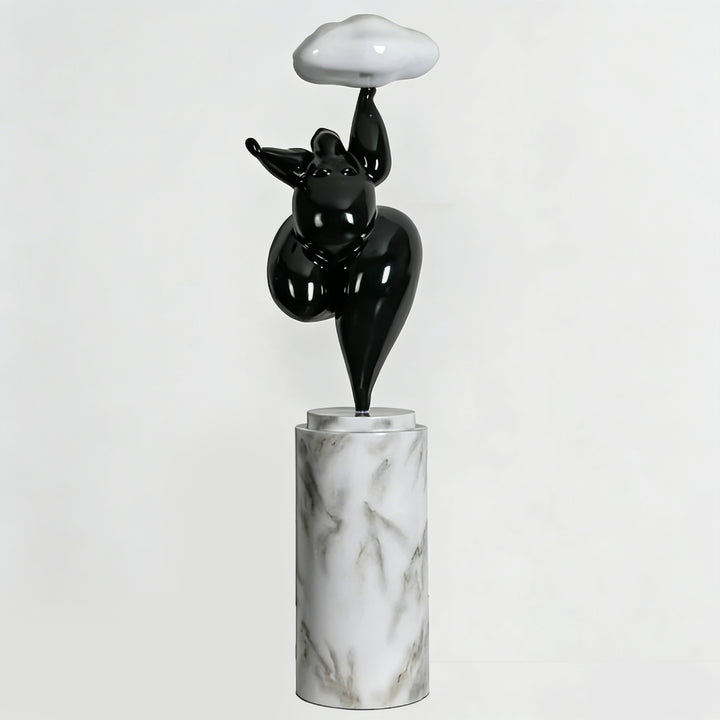  Cloud-Shaped Sculpture Floor Lamp 6