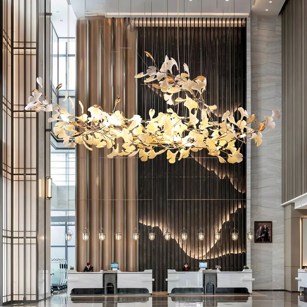 Cloud Ginkgo Chandelier 17