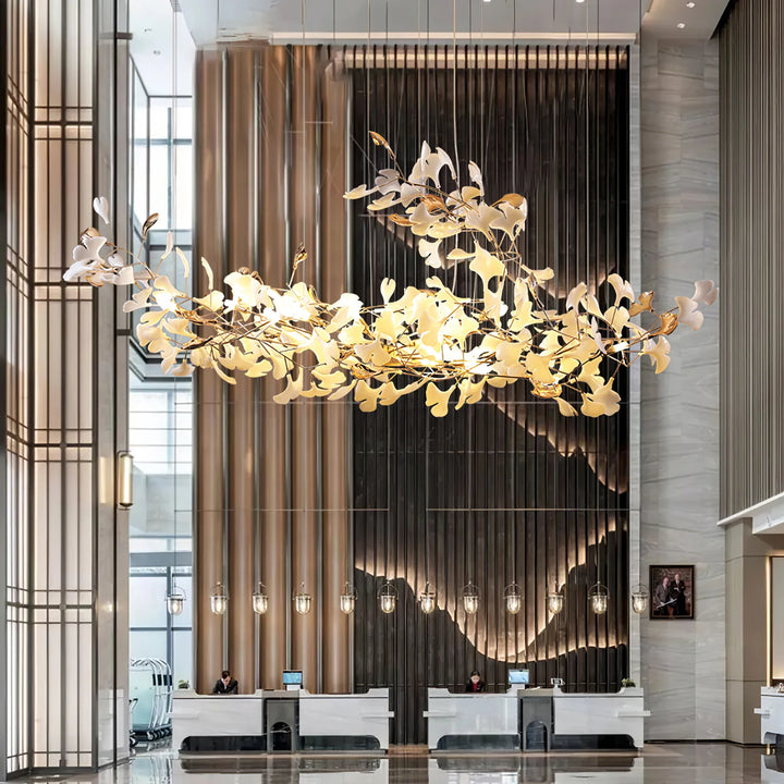Cloud Ginkgo Chandelier 17