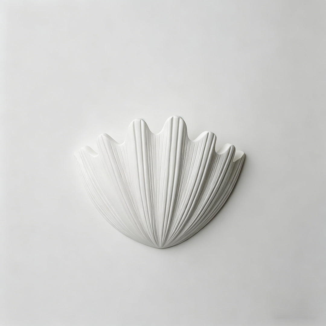 Coastal Wave Plaster Wall Light 8