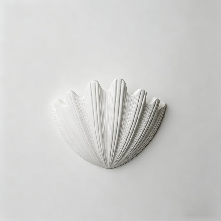 Coastal Wave Plaster Wall Light 8