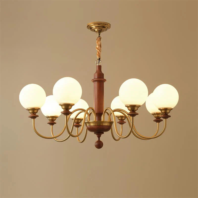 Colonial Grace Chandelier 4