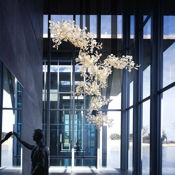 Combination Gingko Chandelier 15