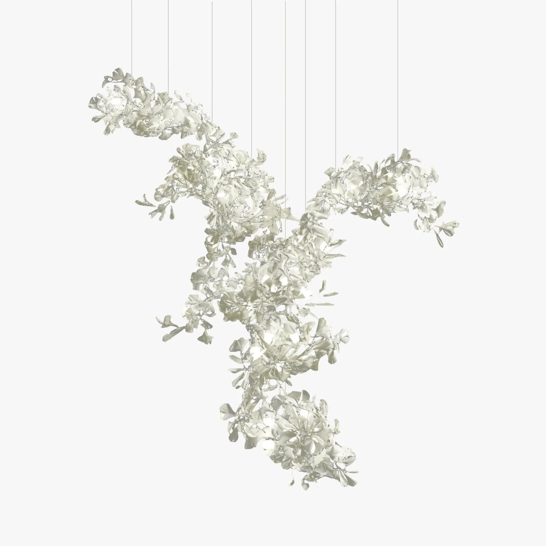 Combination Gingko Chandelier 2