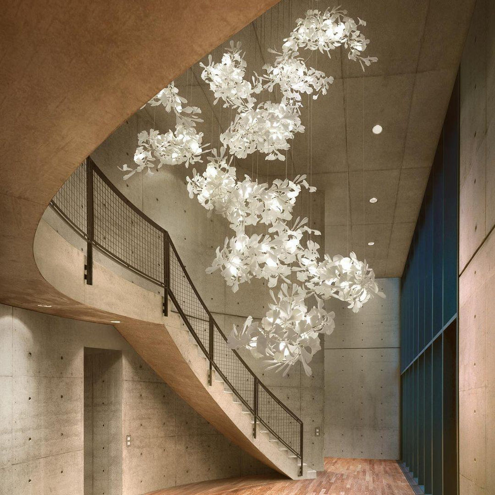 Combination Gingko Chandelier 5