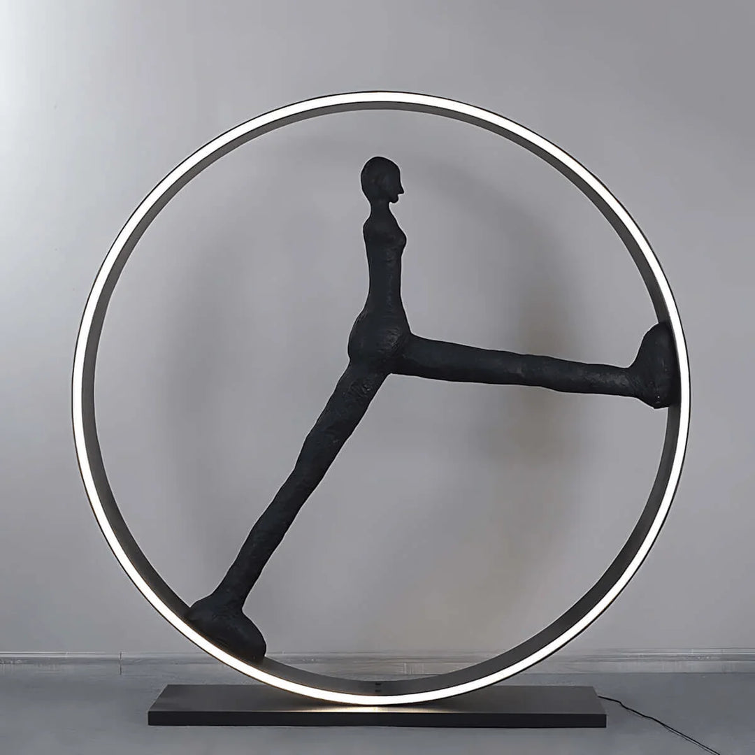 Creative Wandering Sculpture Floor Lamp 10