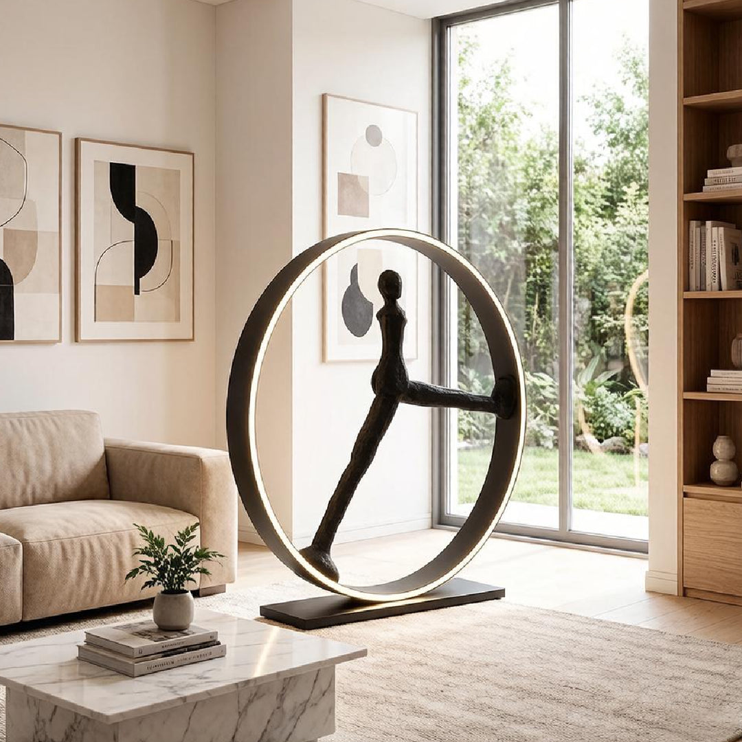 Creative Wandering Sculpture Floor Lamp 5