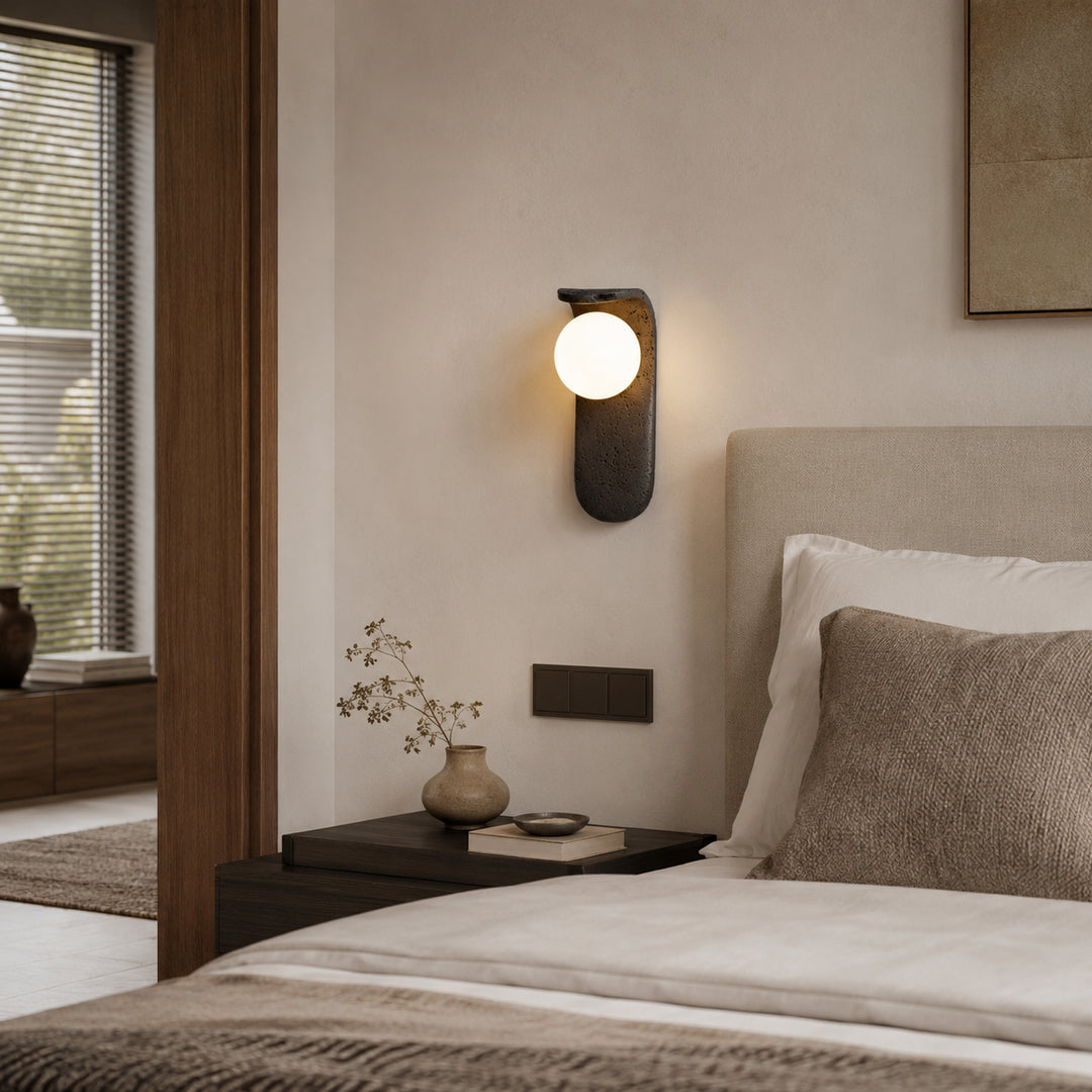 Crevane Travertine Wall Lamp 3