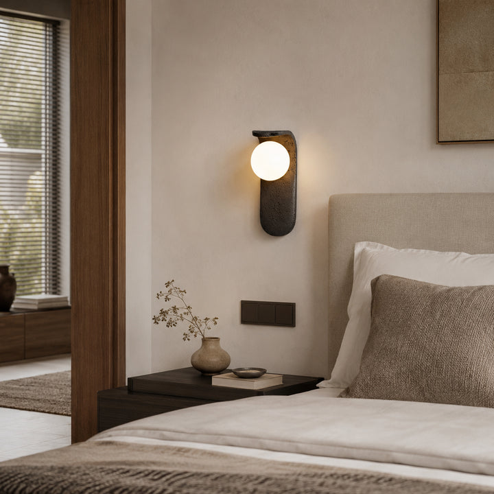 Crevane Travertine Wall Lamp 3