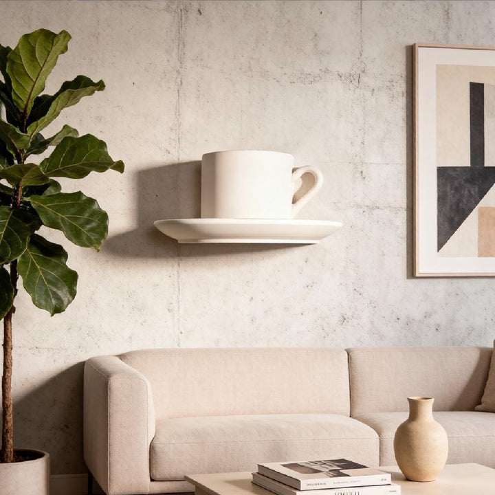 Cup Plaster Wall Light 12