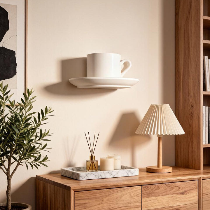 Cup Plaster Wall Light 13