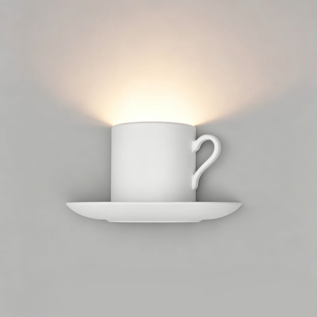 Cup Plaster Wall Light 5