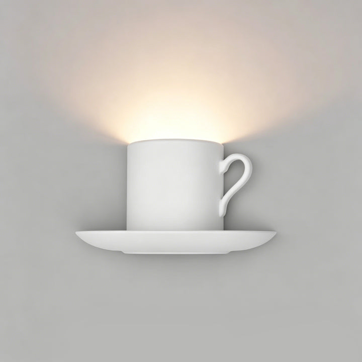 Cup Plaster Wall Light 5
