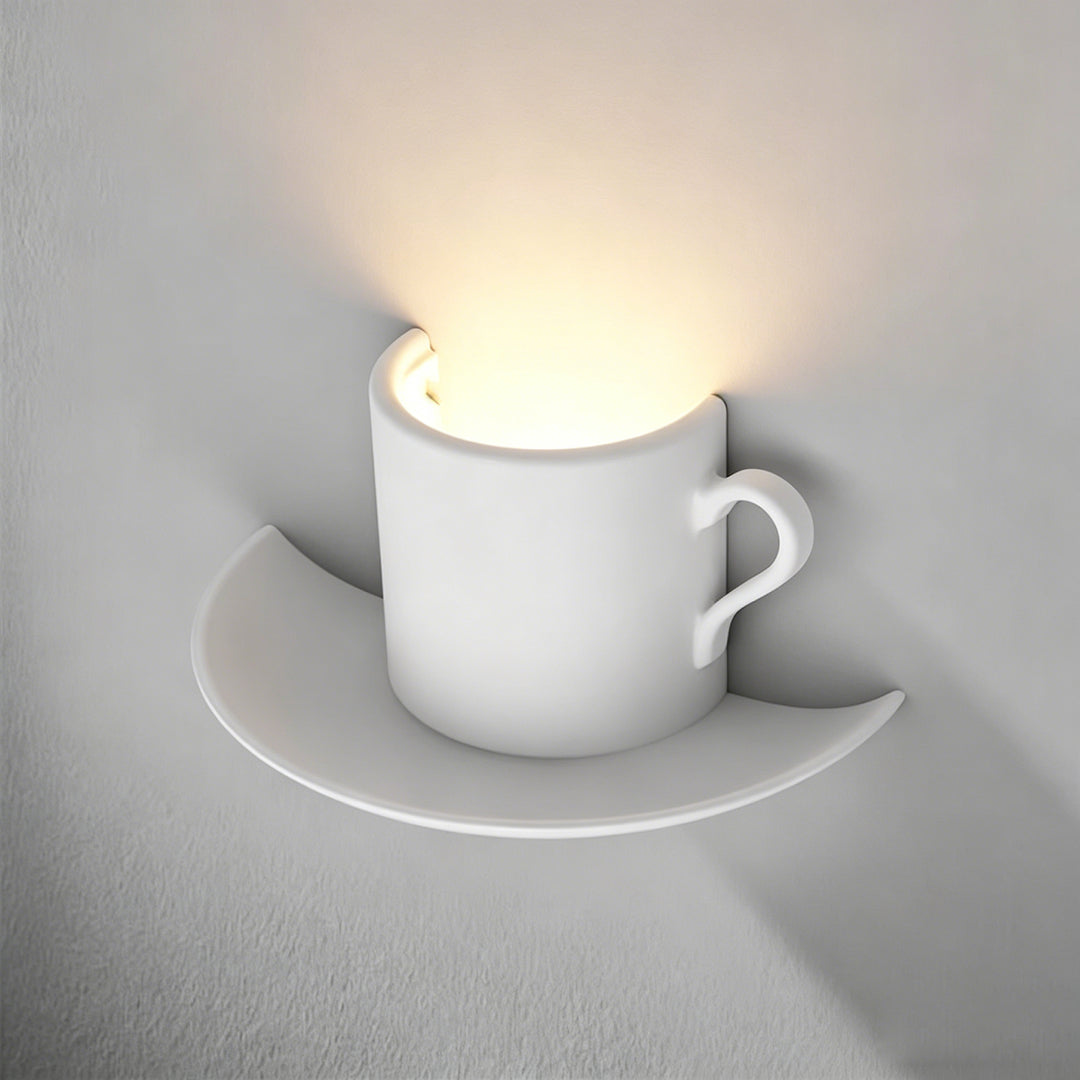 Cup Plaster Wall Light 6