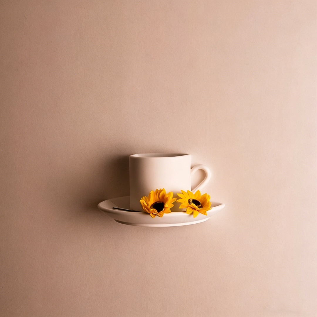Cup Plaster Wall Light 8