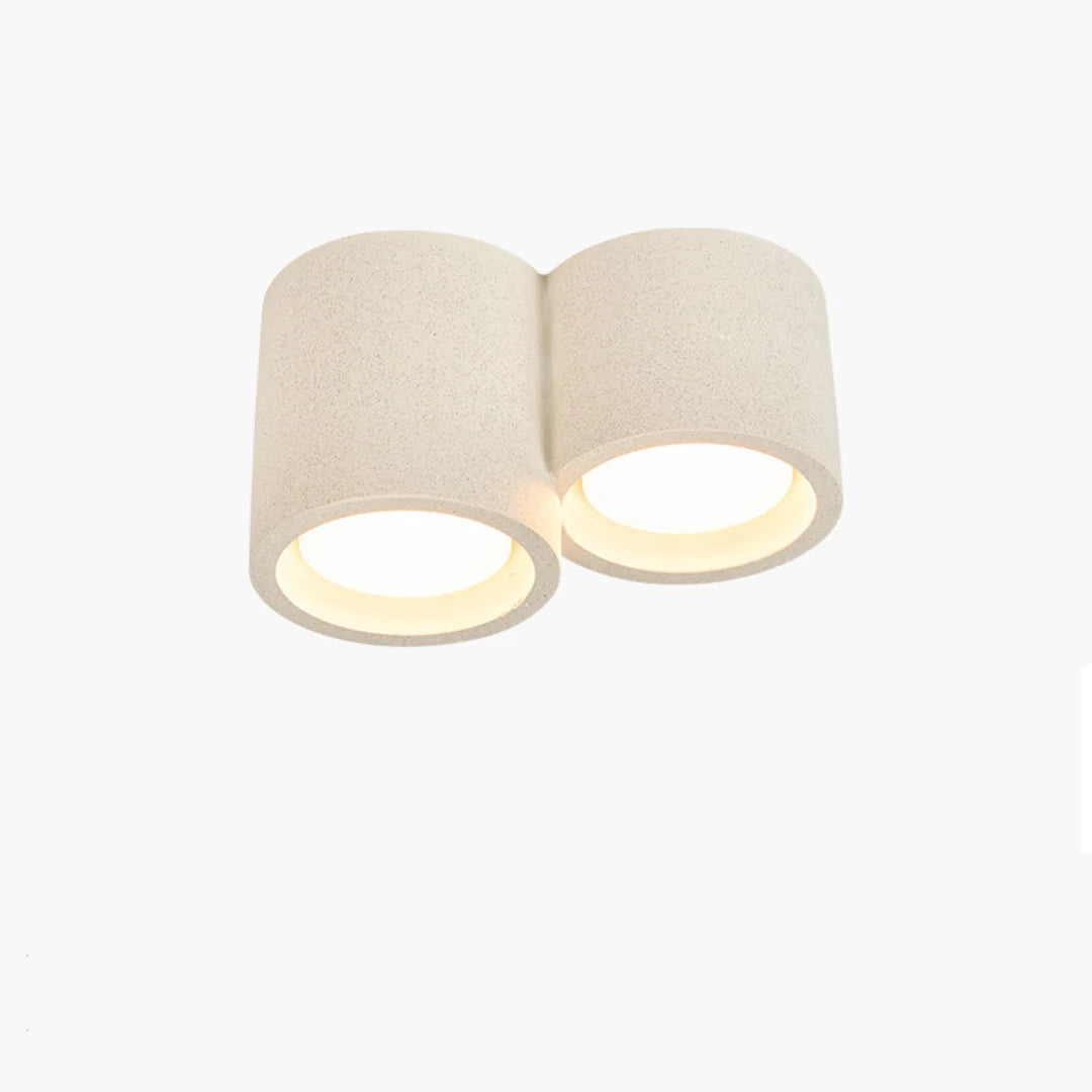 Cyluxa Plaster Cylinder Ceiling Lamp 11