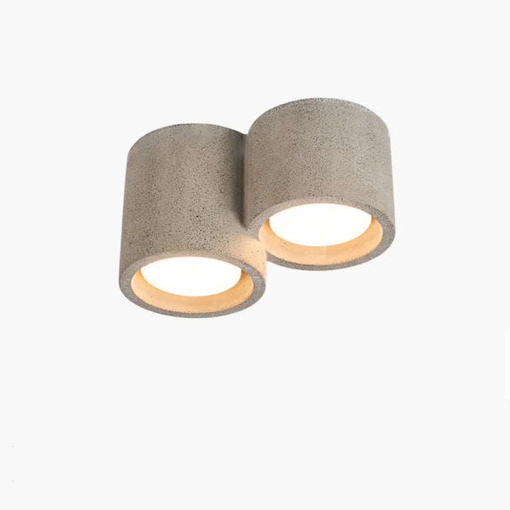 Cyluxa Plaster Cylinder Ceiling Lamp 12