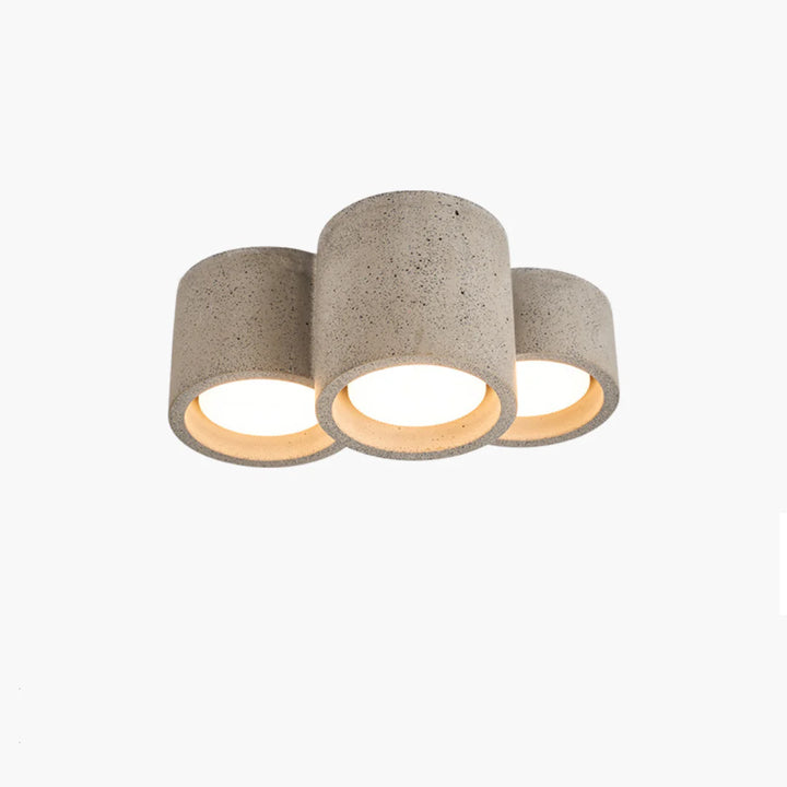 Cyluxa Plaster Cylinder Ceiling Lamp 15