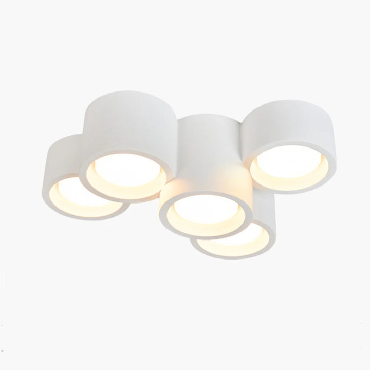 Cyluxa Plaster Cylinder Ceiling Lamp 16