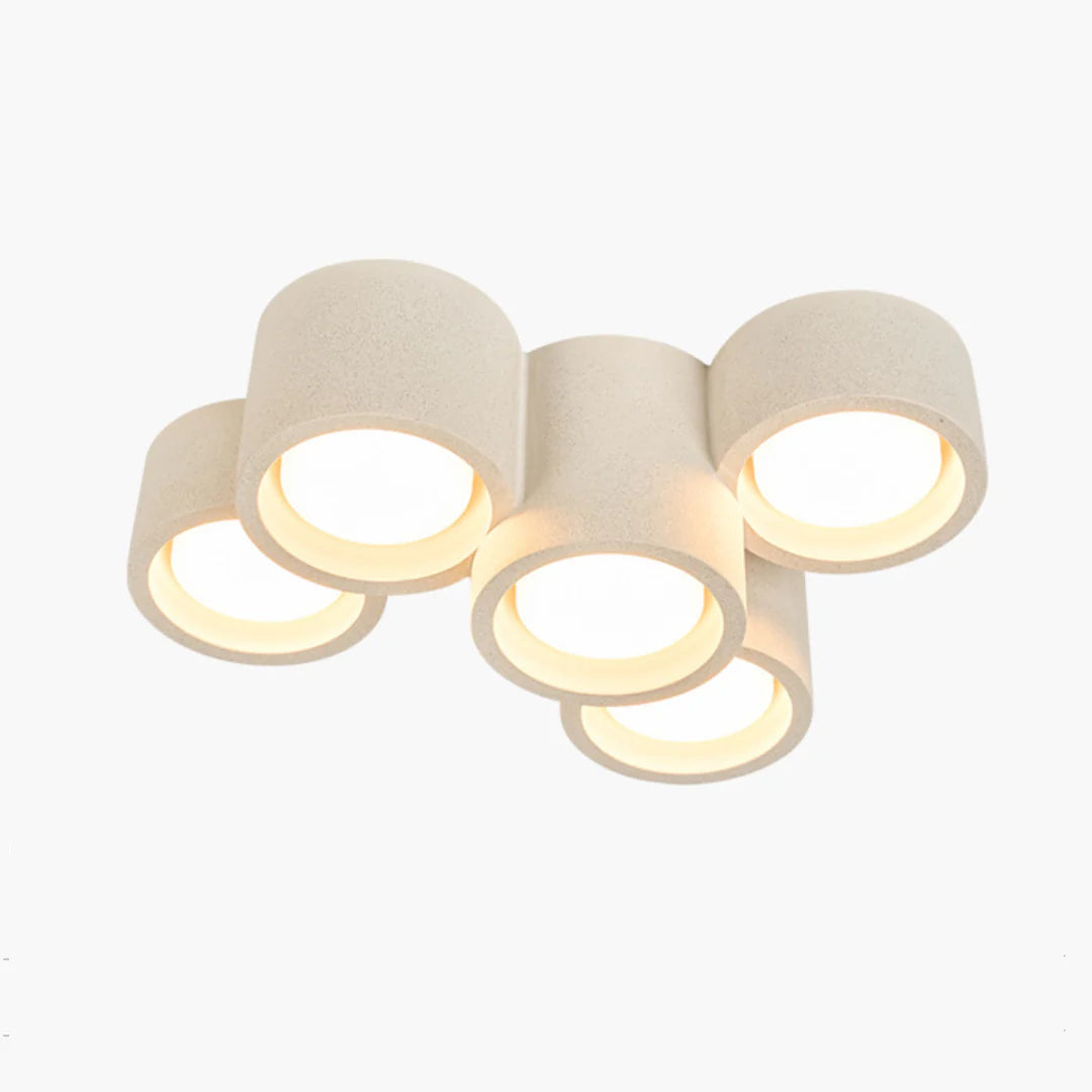 Cyluxa Plaster Cylinder Ceiling Lamp 17
