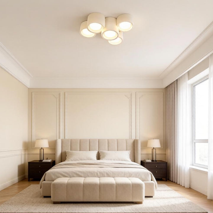Cyluxa Plaster Cylinder Ceiling Lamp 23