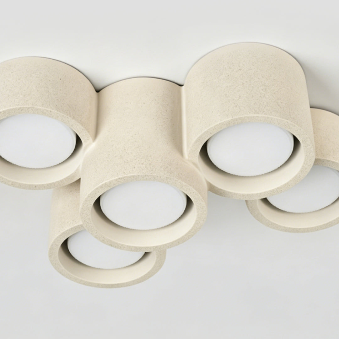 Cyluxa Plaster Cylinder Ceiling Lamp 25