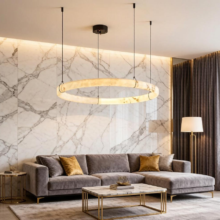 Damrekni Alabaster Pendant Light 2