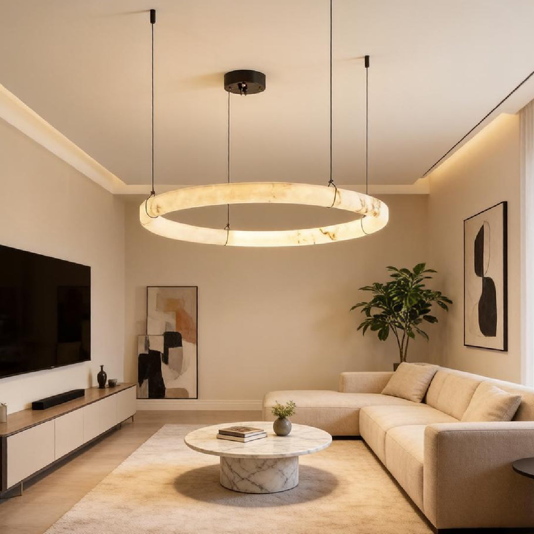 Damrekni Alabaster Pendant Light 5