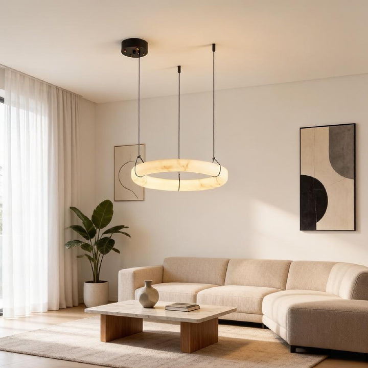 Damrekni Alabaster Pendant Light 7