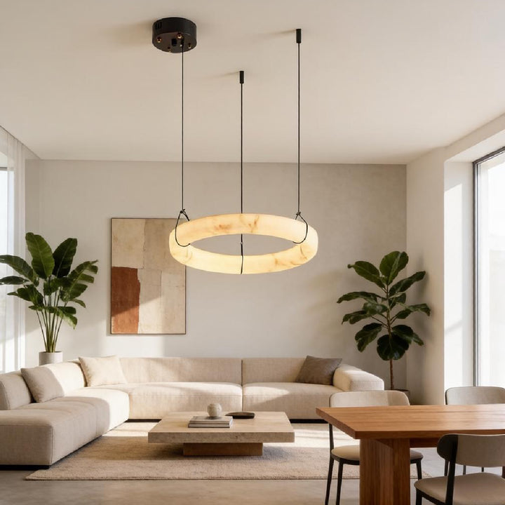 Damrekni Alabaster Pendant Light 8