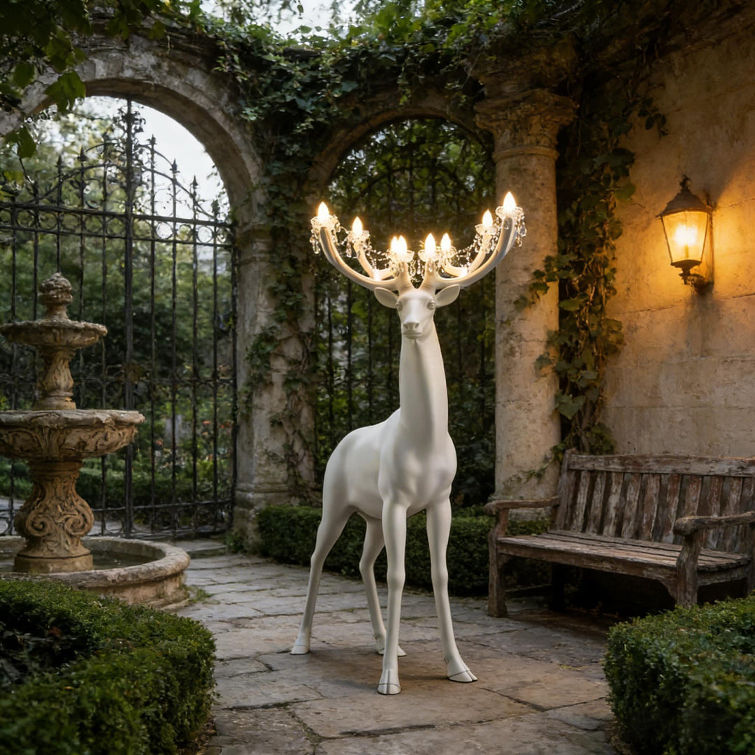 Deer Sculpture Floor Lamp 15