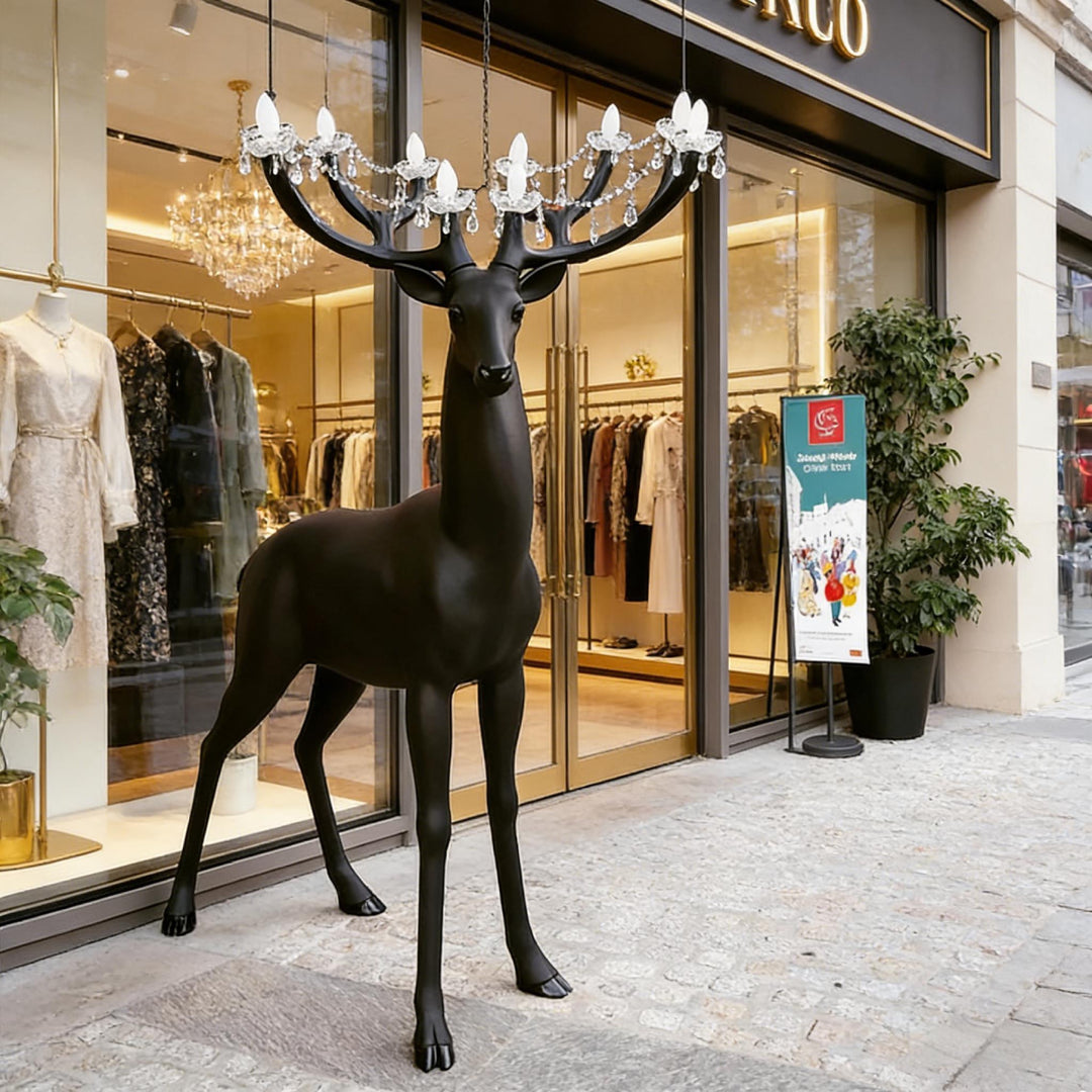 Deer Sculpture Floor Lamp 6
