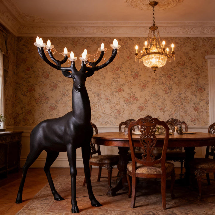 Deer Sculpture Floor Lamp 8