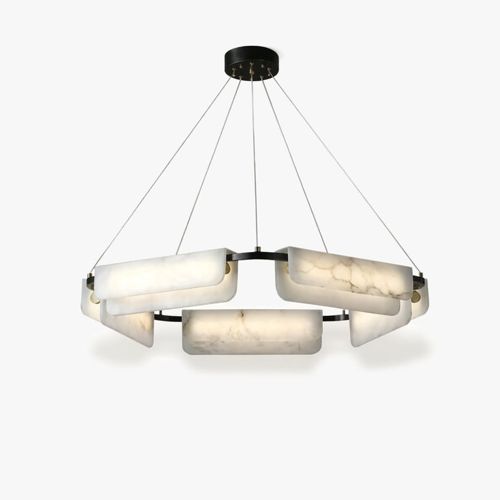 Delia Alabaster Chandelier 1