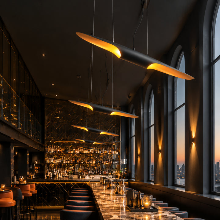 Delyvra Vertical Pendant Light 8