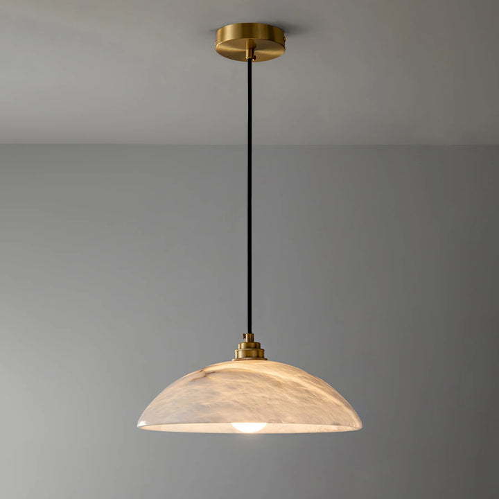 Dome Alabaster Pendant Lamp 3