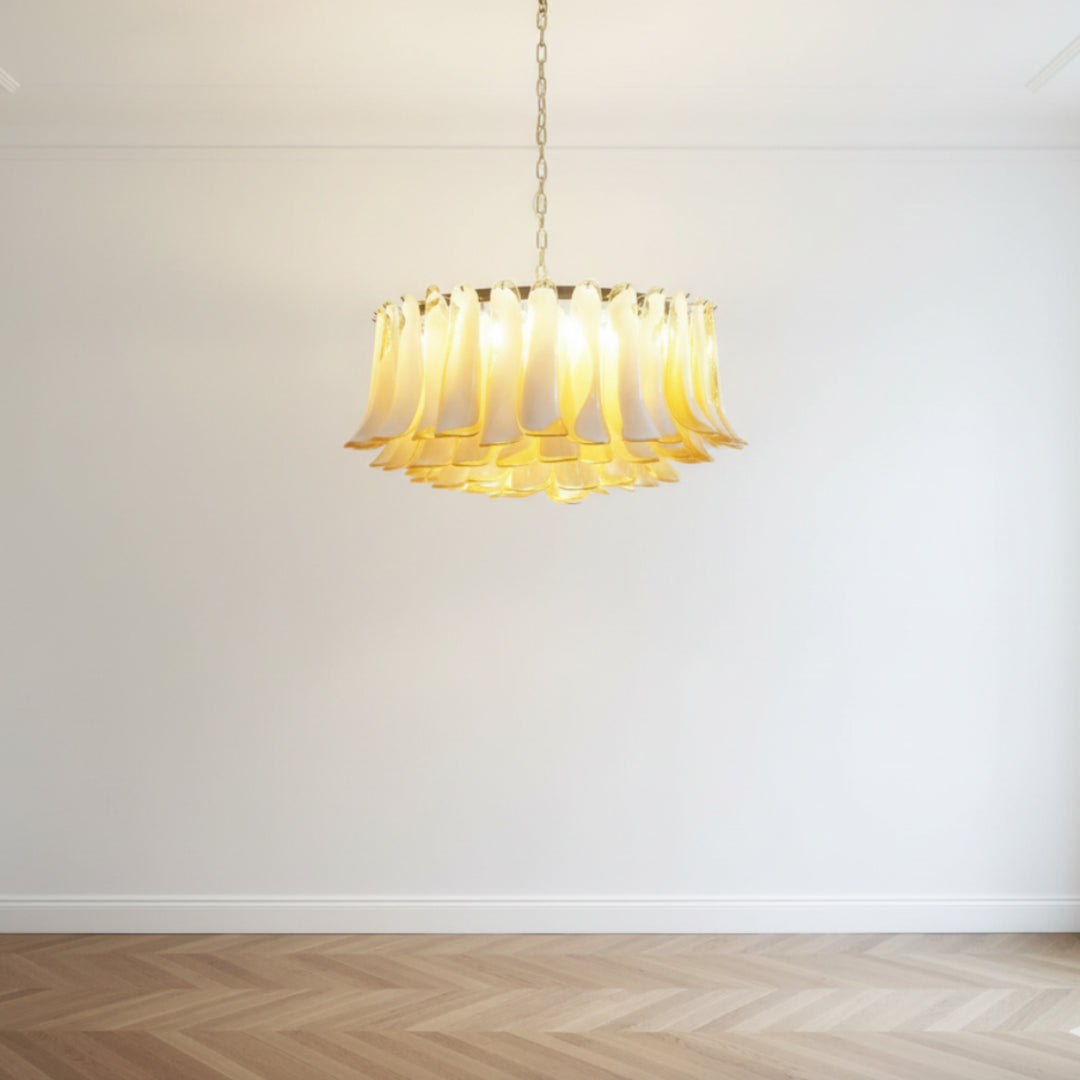 Drum Murano Glass Chandelier