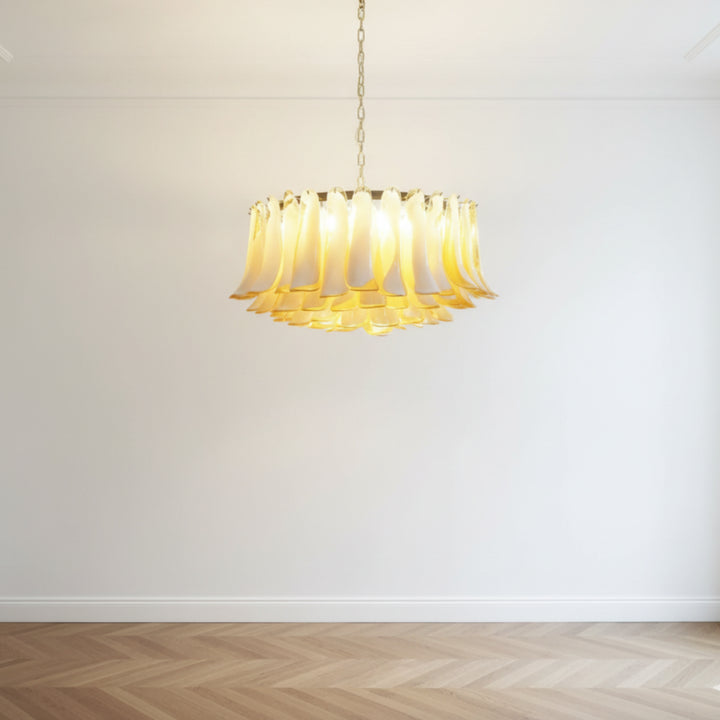 Drum Murano Glass Chandelier